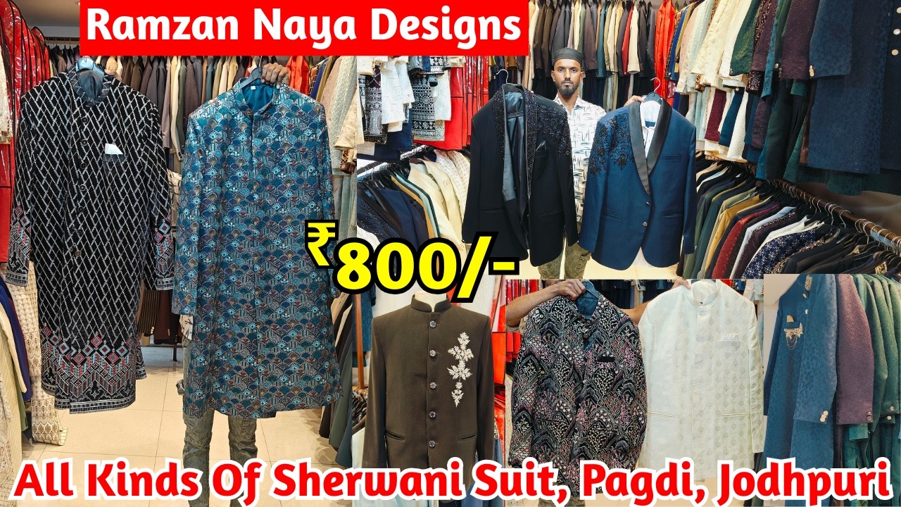 Ramazan Naya Mens Ethnic Wear Designs 2026 | Sherwani, Suits, Pagdi & Jodhpuri Collection 🔥