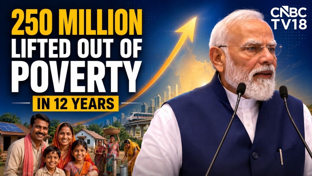 250 Million Out Of Poverty: PM Modi Highlights NDA's Big Achievement | 12 Years Of PM Modi | N18V