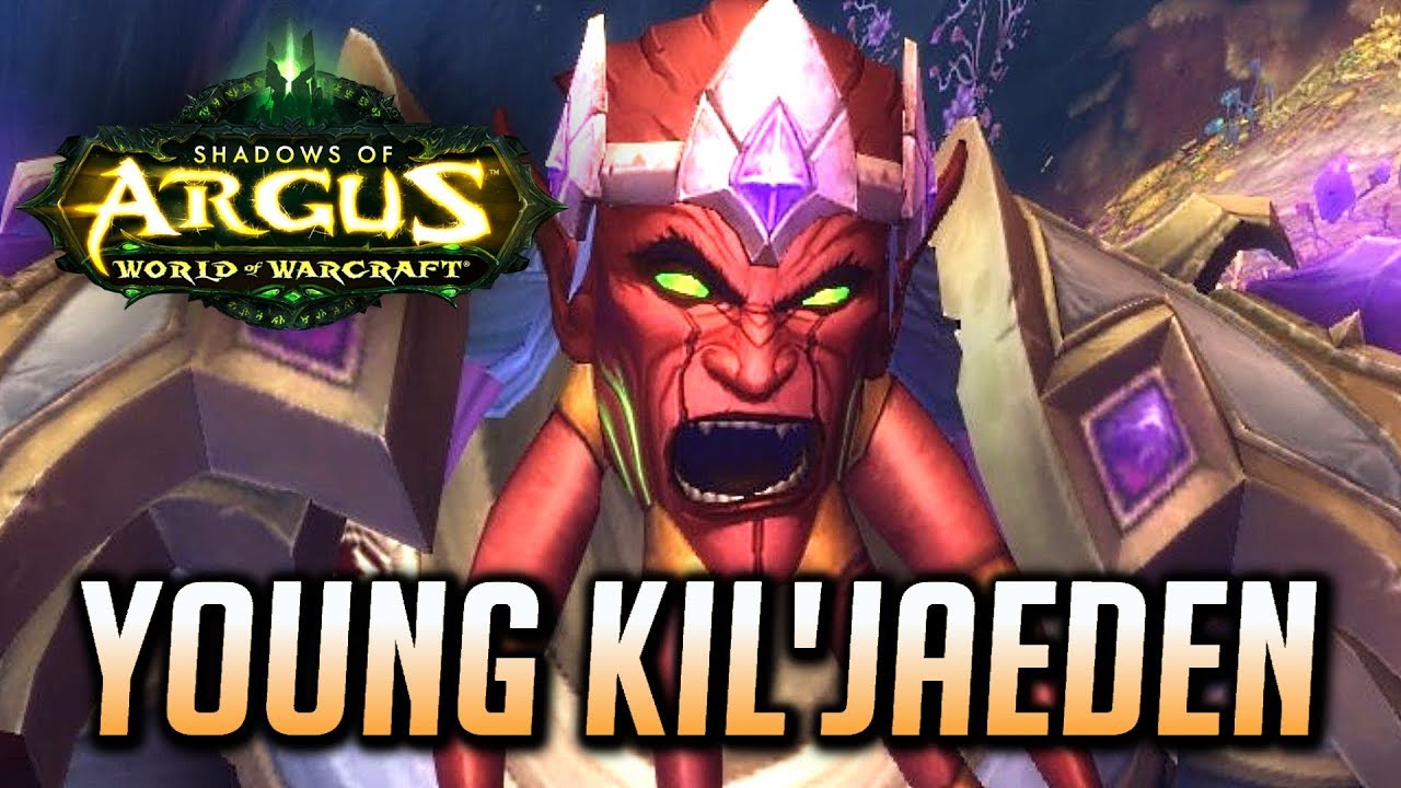 WoW Legion 🌟 Young Velen and Kil'Jaeden Cutscene