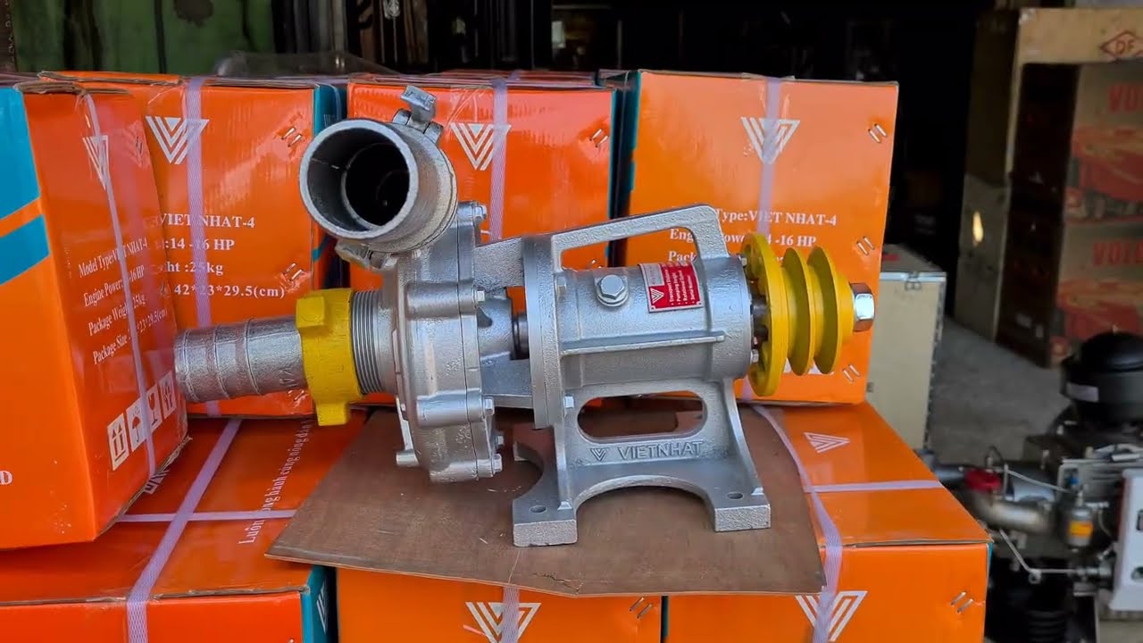 Bơm VT4 nén hút xâu đẩy xa 900m