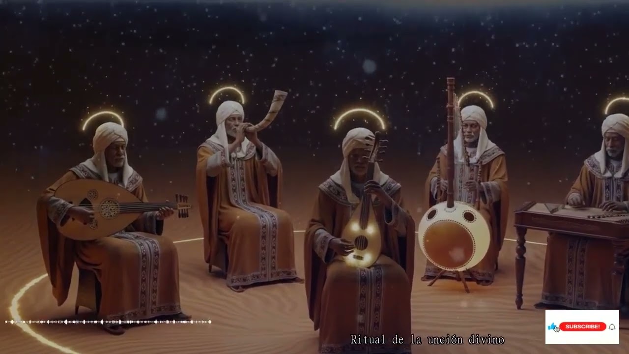 Unción Sagrada En Jerusalén Con Cánticos De David Shofar E Instrumentos Del Templo Frente A Adonai