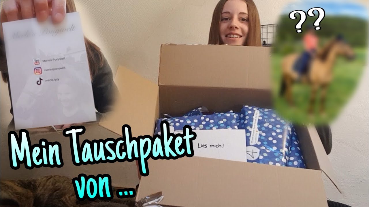 Mein Tauschpaket ist angekommen😍