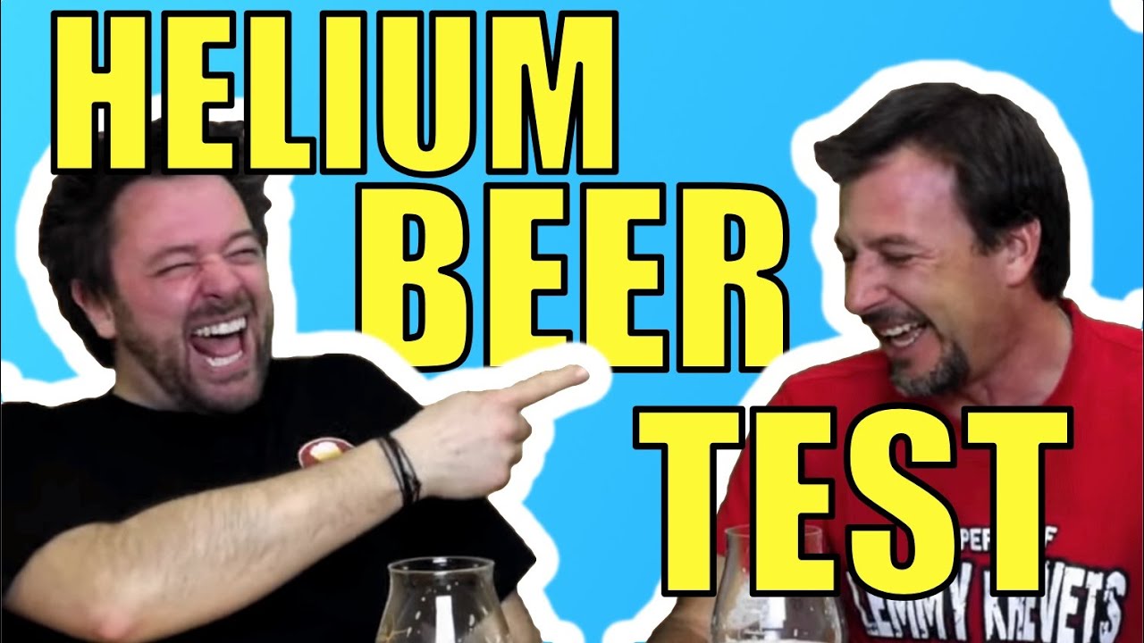 Helium Beer Test | Helium Infused Beer |&nbsp;Short Version with English Subtitles