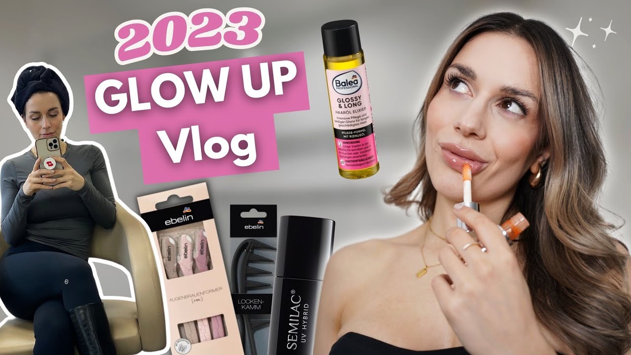 Vlog: Glow Up für 2025 (Friseur, Skincare & Drogerie Favoriten)