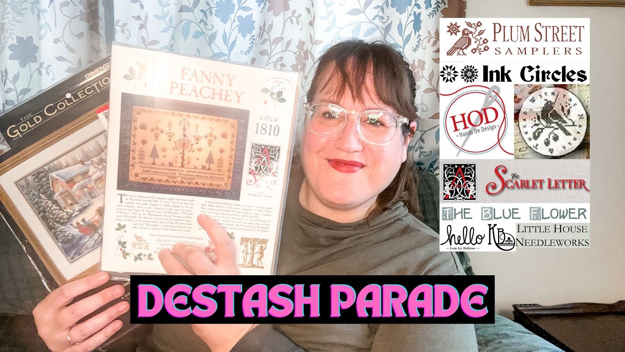 Много осени, Plum Street и Samplers Destash Parade (Flosstube Extra)