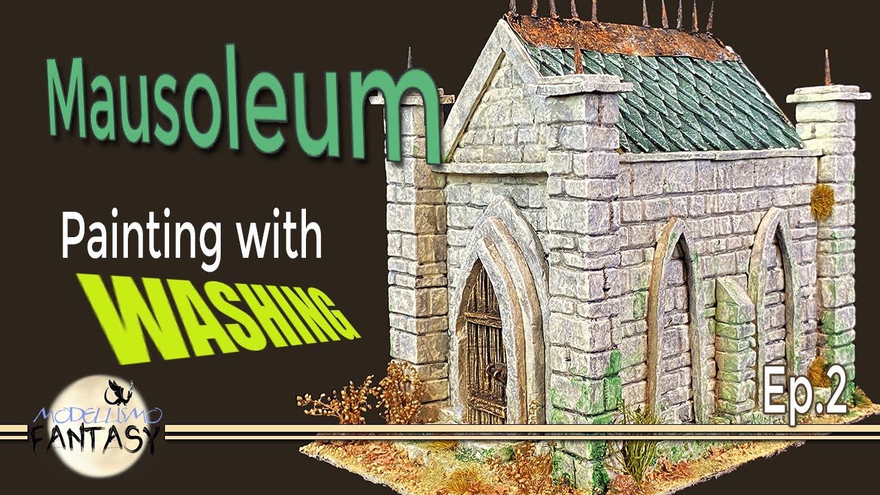 Colorare un modello fantasy tramite lavature e drybrush - Mausoleo Ep. 2 #61