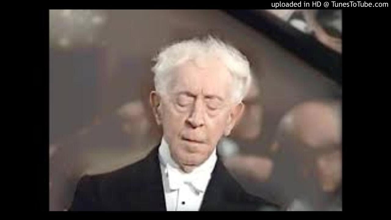 Artur Rubinstein plays Chopin Bolero Op. 19
