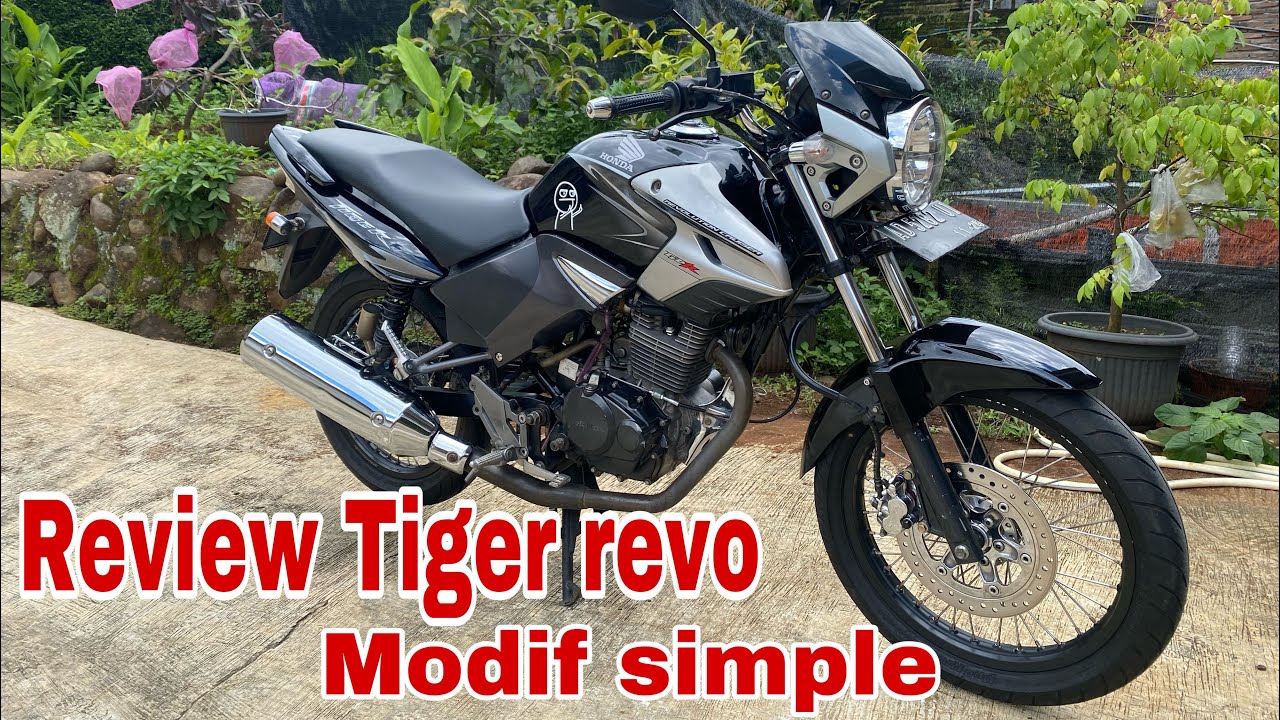 Modif Tiger revo standar touring || modif simple || modif dana pelajar