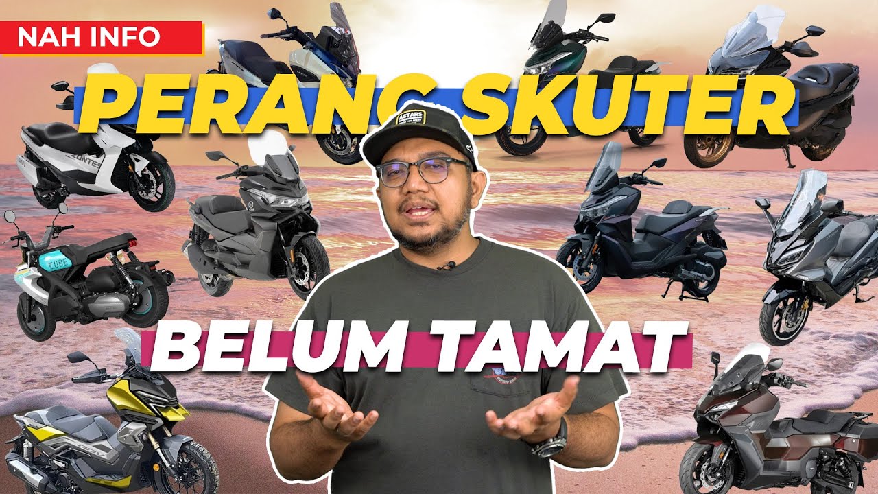ADA LAGI 10 SKUTER BARU BAKAL MASUK MALAYSIA