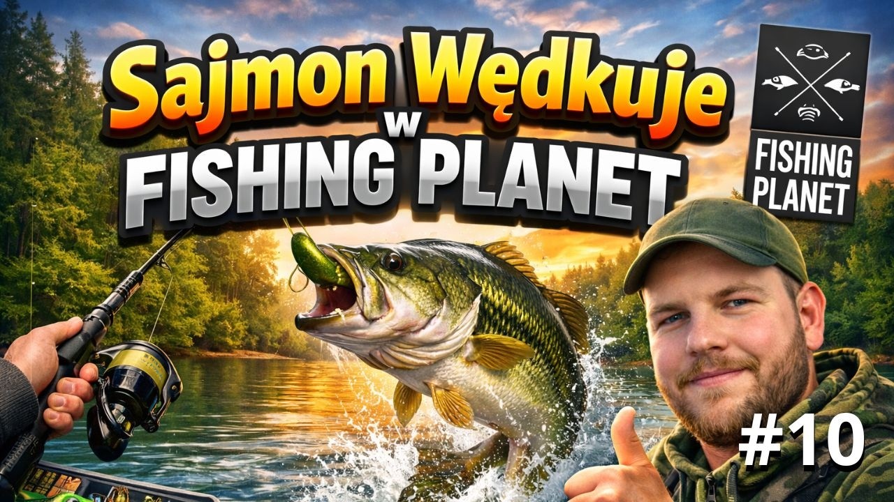 🔥Fishing Planet🔥#10 Czas na większe ryby niż w realu :)💰zbieram na kamerę sportową!💰