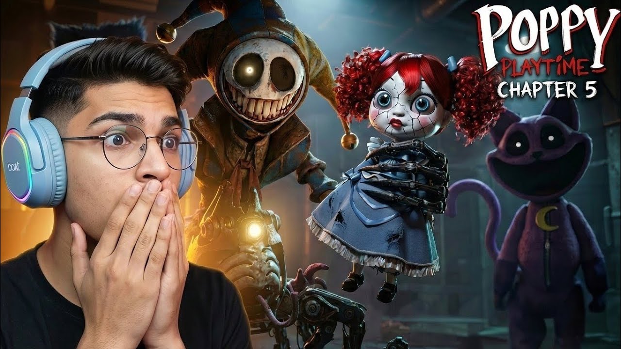 POPPY  PLAYTIME CHAPTER 5 (PART 1) GAMEPLAY IN HINDI 