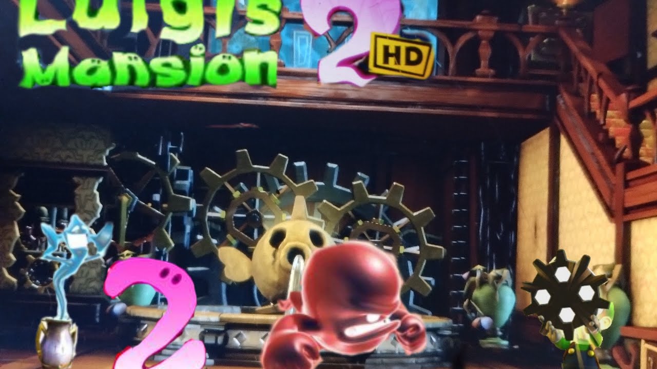 Luigi's mansion 2 hd Pat 2 Mission A-2 Zahnräder jagt 👻