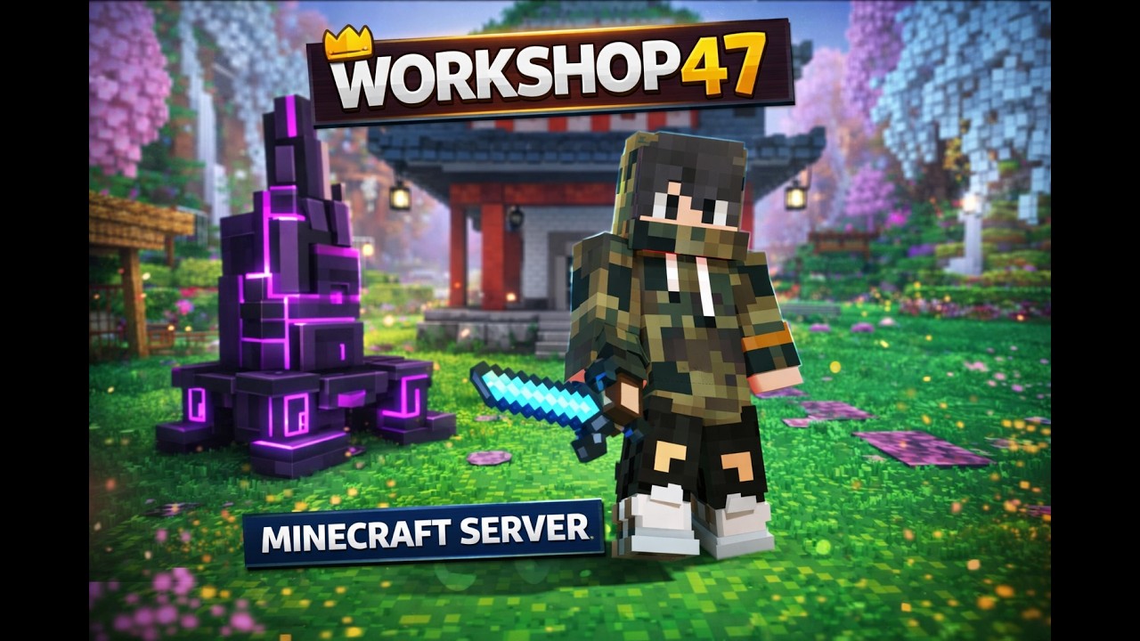 Minecraft сервер Workshop47 #3 #майнкрафт #minecraft #minecraftserver
