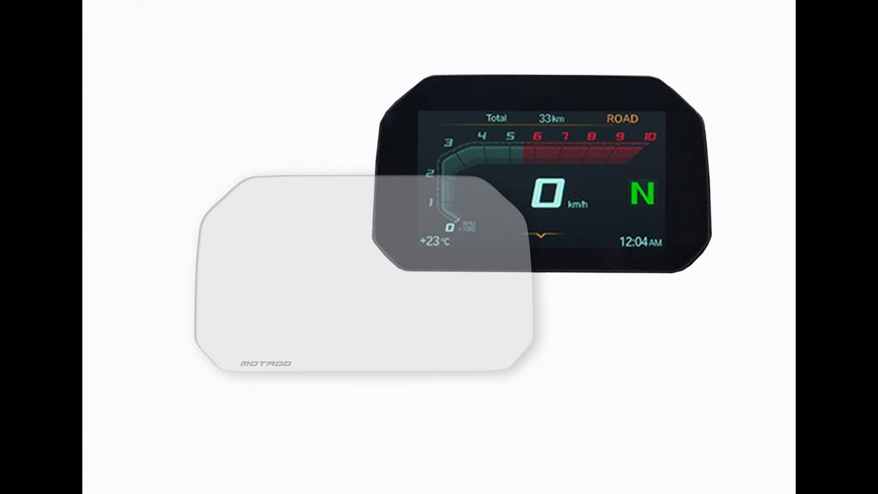 Pellicola trasparente di protezione per display Connectivity TFT compatibile R 1200/1250 GSLC/ADVLC