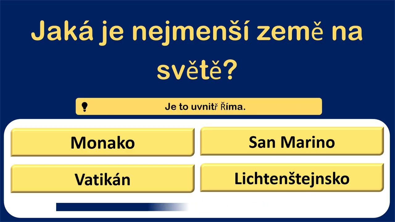 Máš pod čepicí? 🧠 [18 otázek: Velký kvíz všeobecných znalostí] Otestuj se!