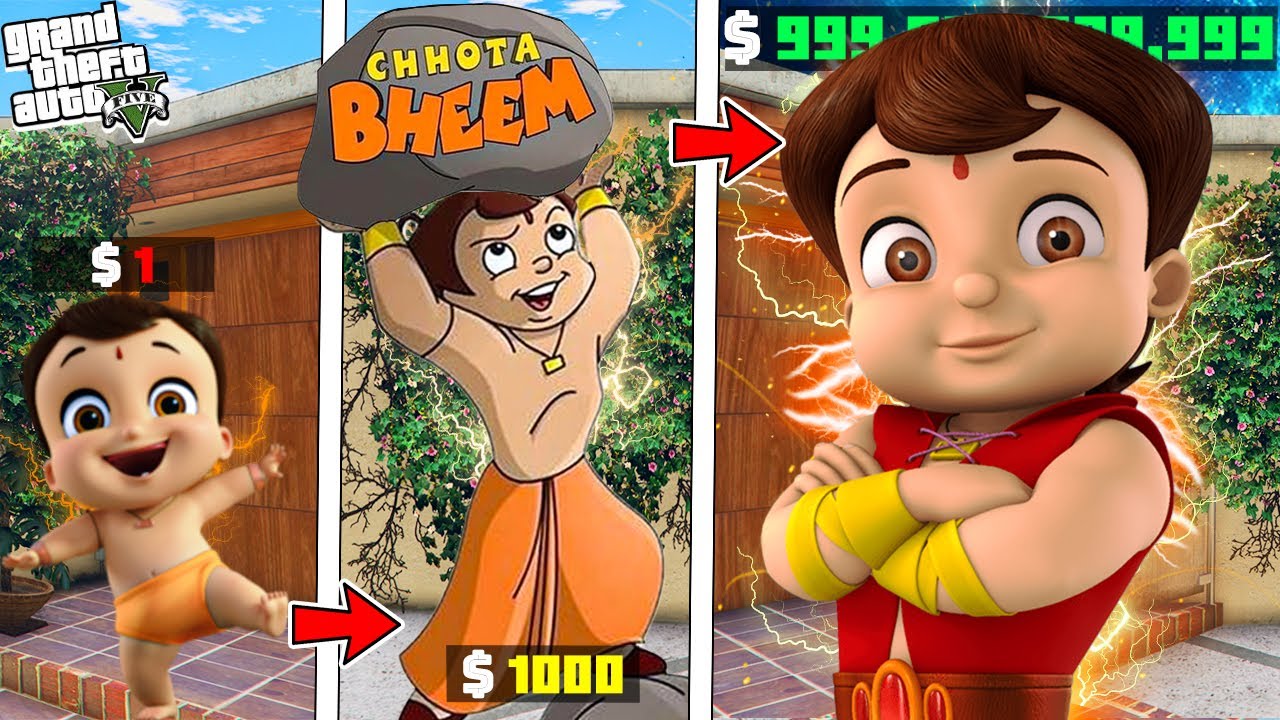 $1 CHHOTA BHEEM to $1,000,000,000 in GTA 5