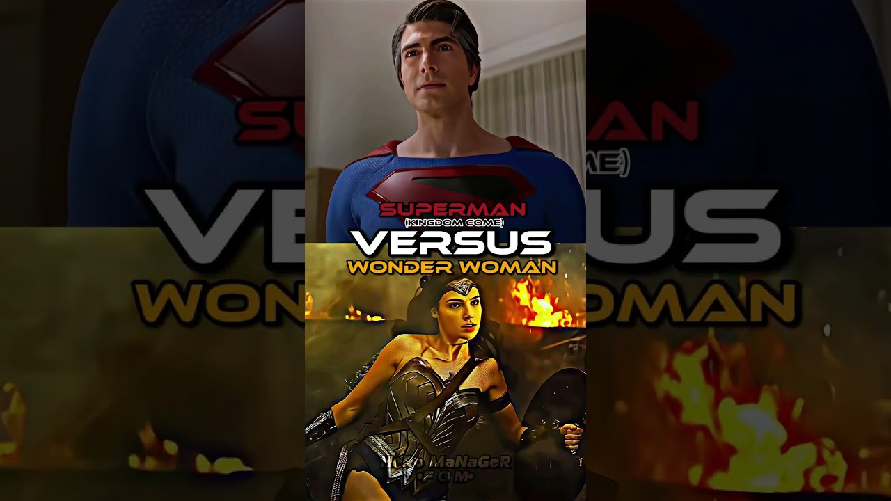 Superman Kingdom Come VS Justice League | Battle