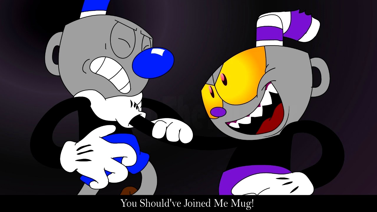 the darkness leaks [CUPHEAD COMIC DUB] COMIC BY Lucas The Dubber