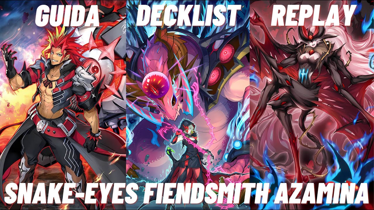 Guida, Decklist e Replay per Snake-Eyes Fiendsmith Azamina - Insensato - Yu-Gi-Oh! Master Duel ITA