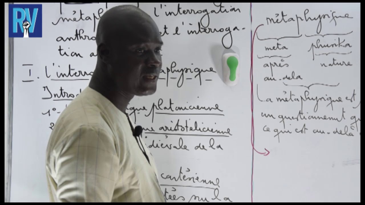 COURS PHILO :LA  MÉTAPHYSIQUE