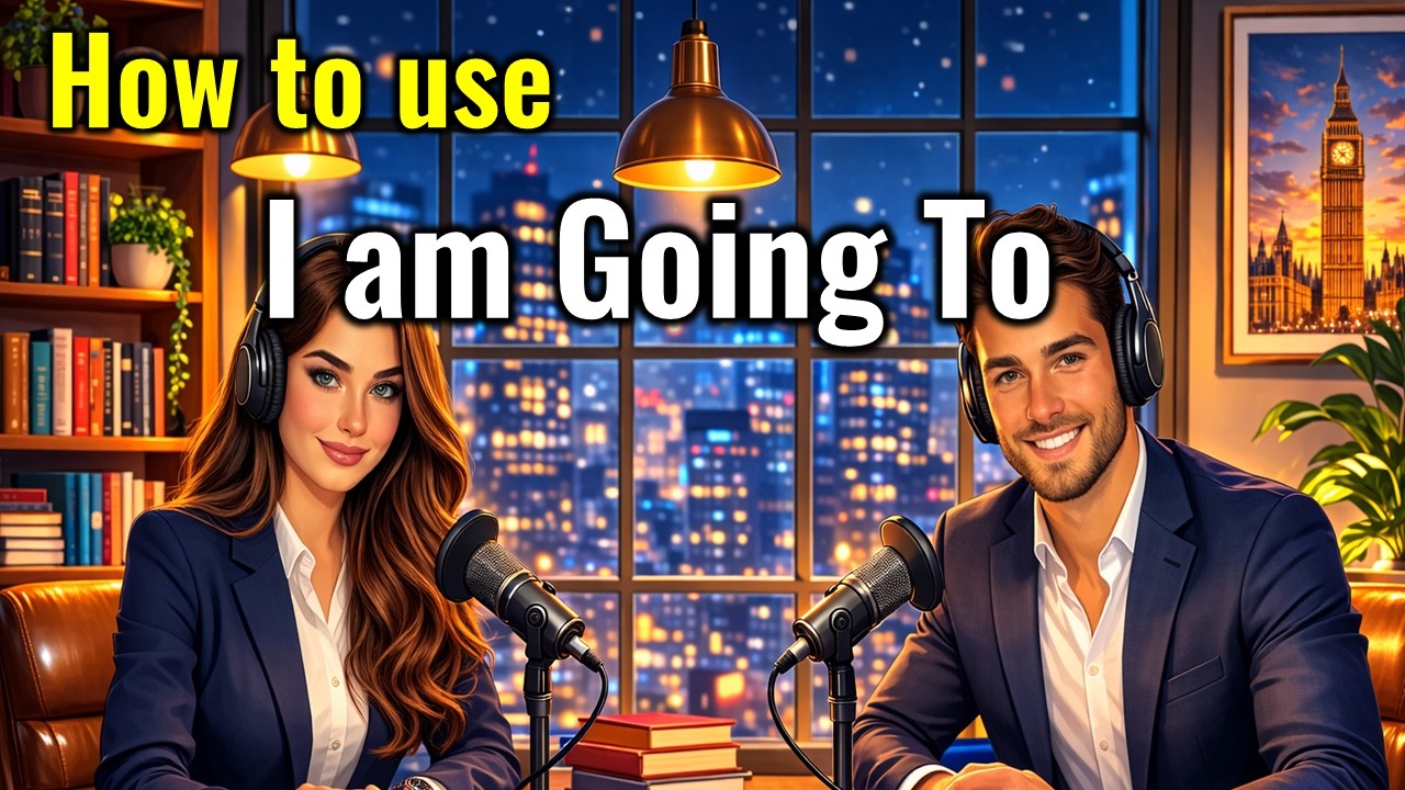 How to Use I am Going To in English | Speak Naturally Like Native Speakers | English Podcast