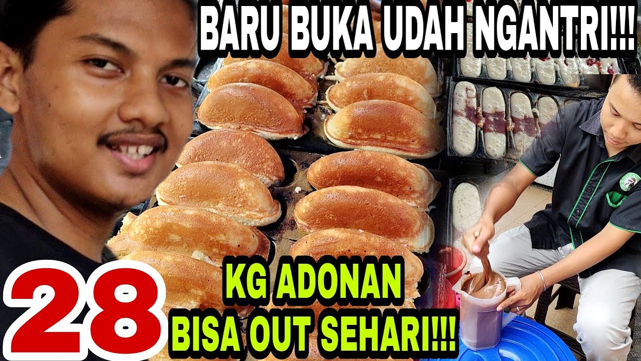 WOW...TEMBUS 28 KG | IDE USAHA MENJANJIKAN | USAHA KUE PUKIS | IDE JUALAN MODAL DIKIT | IDE KREATIF