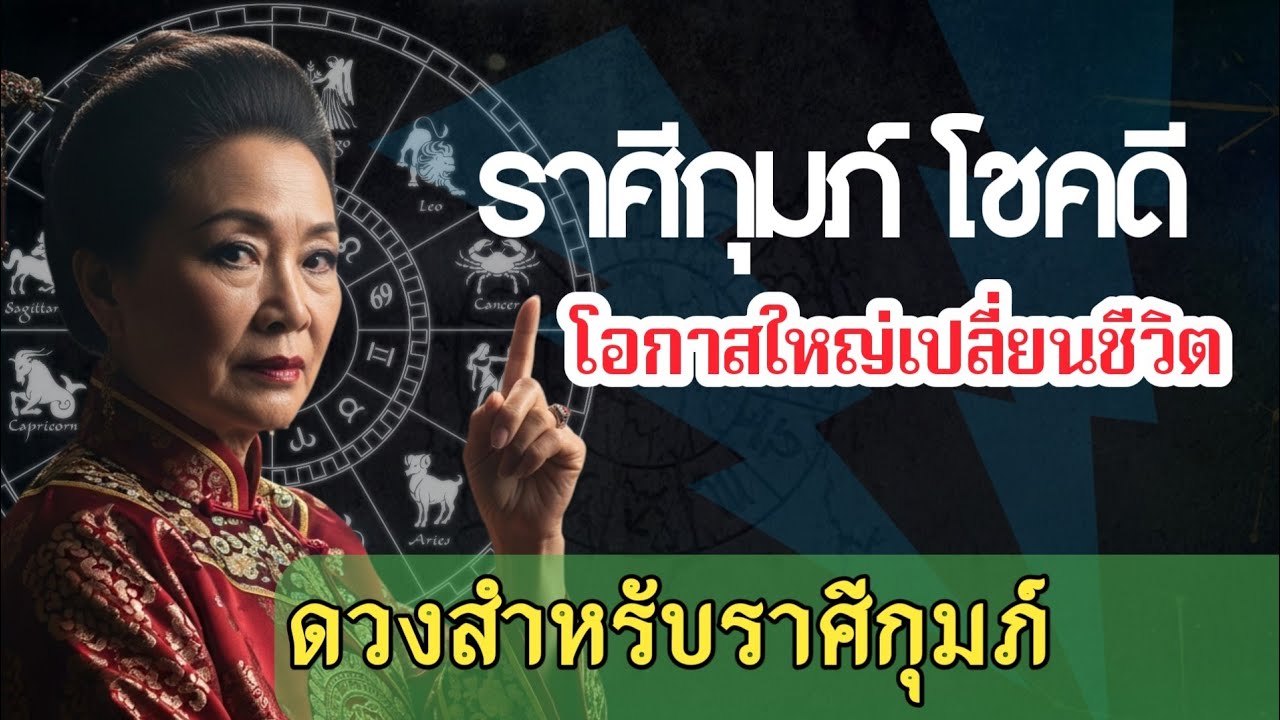 ราศีกุมภ์ 3 สัญญาณชีวิตกำลังเปลี่ยน! เตรียมพร้อมรับโชคใหญ่ 2026