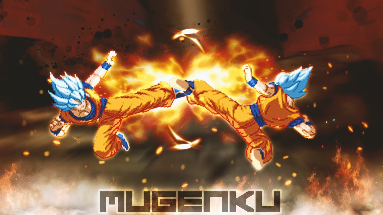 Goku meets Goku from another universe! Dragon Ball Super vs MUGEN