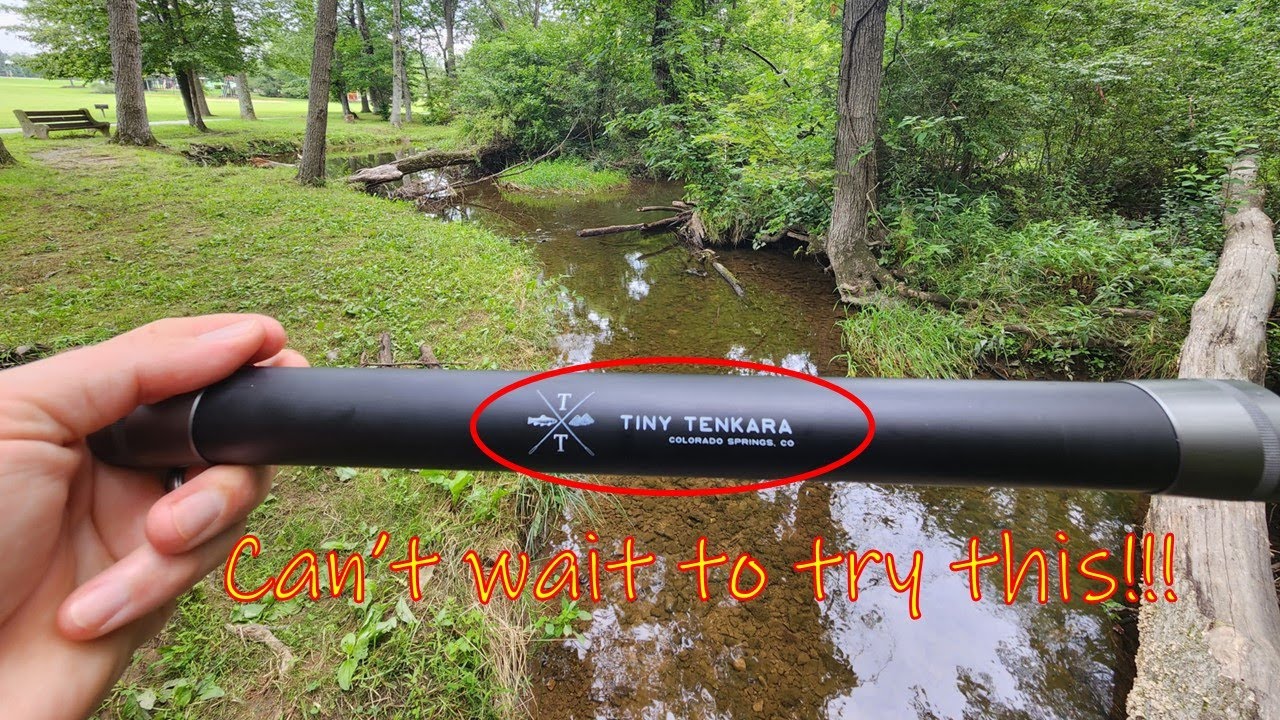My tiny tenkara is FIRE!!!