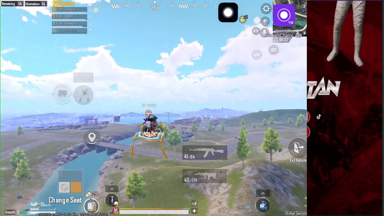 iPad Pro M2 🔥 PUBG Mobile Live | Full Rush Gameplay Revange Challenges | AUG Master | KH SULTAN