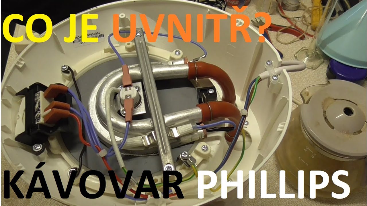 Co je uvnitř kávovaru na překapávanou kávu značky Phillips