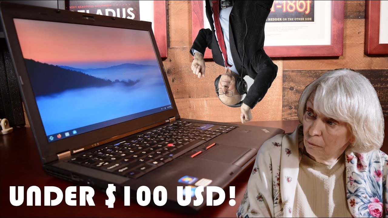 How to Make a Fast Sub $100 Laptop for Older People With a Thinkpad T410s and Zorin OS