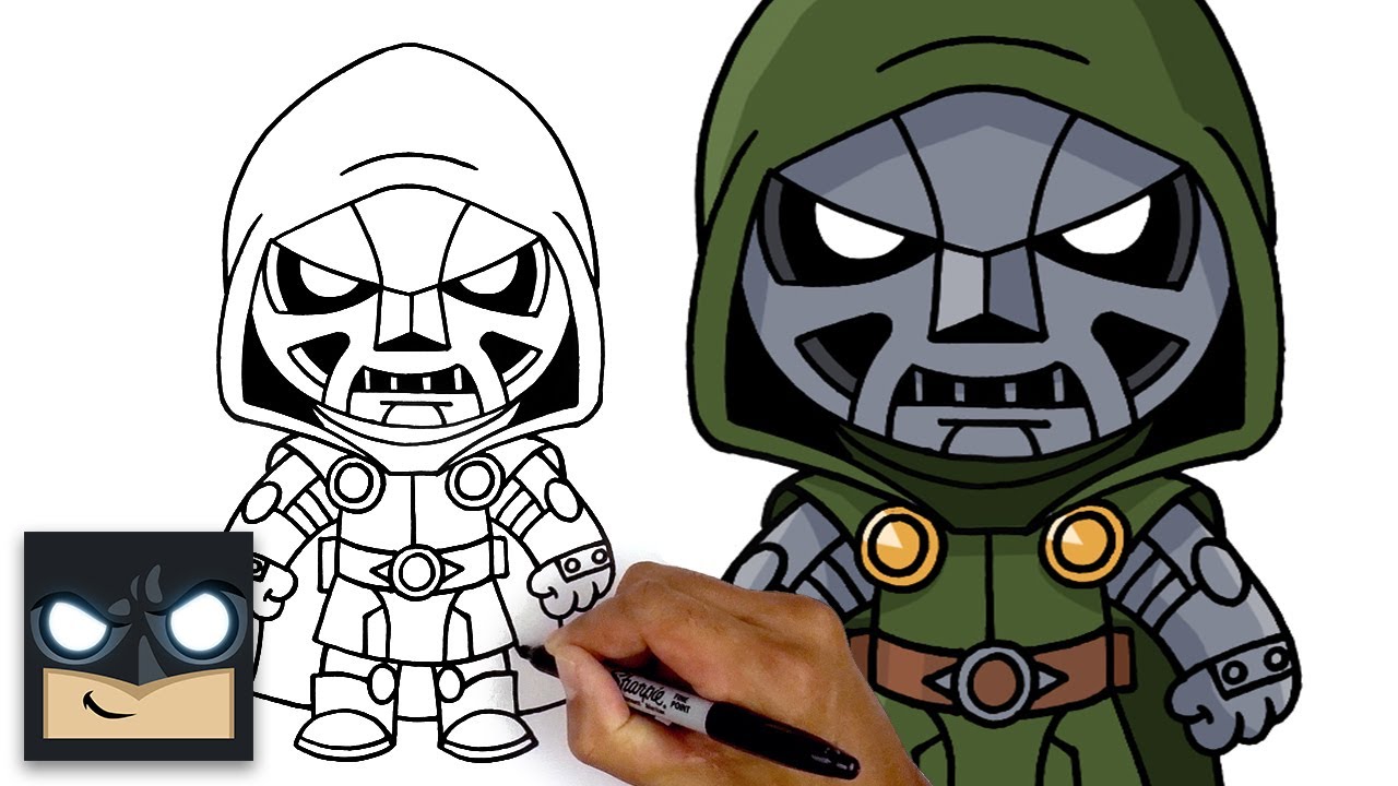 How To Draw Doctor Doom | Fortnite