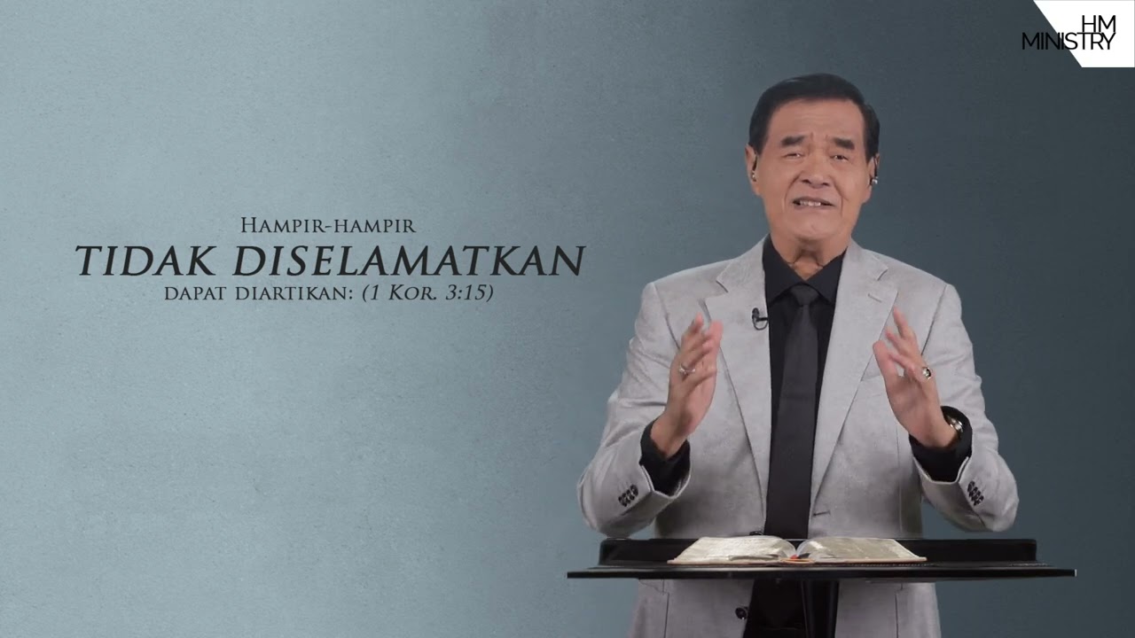 Khotbah Visi gembala Sidang Pdt. Dr. IR. Niko Njotorahardjo