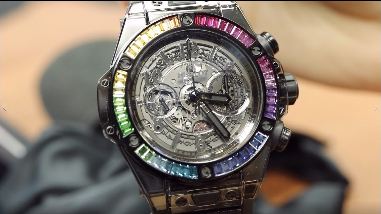 【郭大開講第八集】宇舶Hublot 黑色藍寶石彩寶腕錶