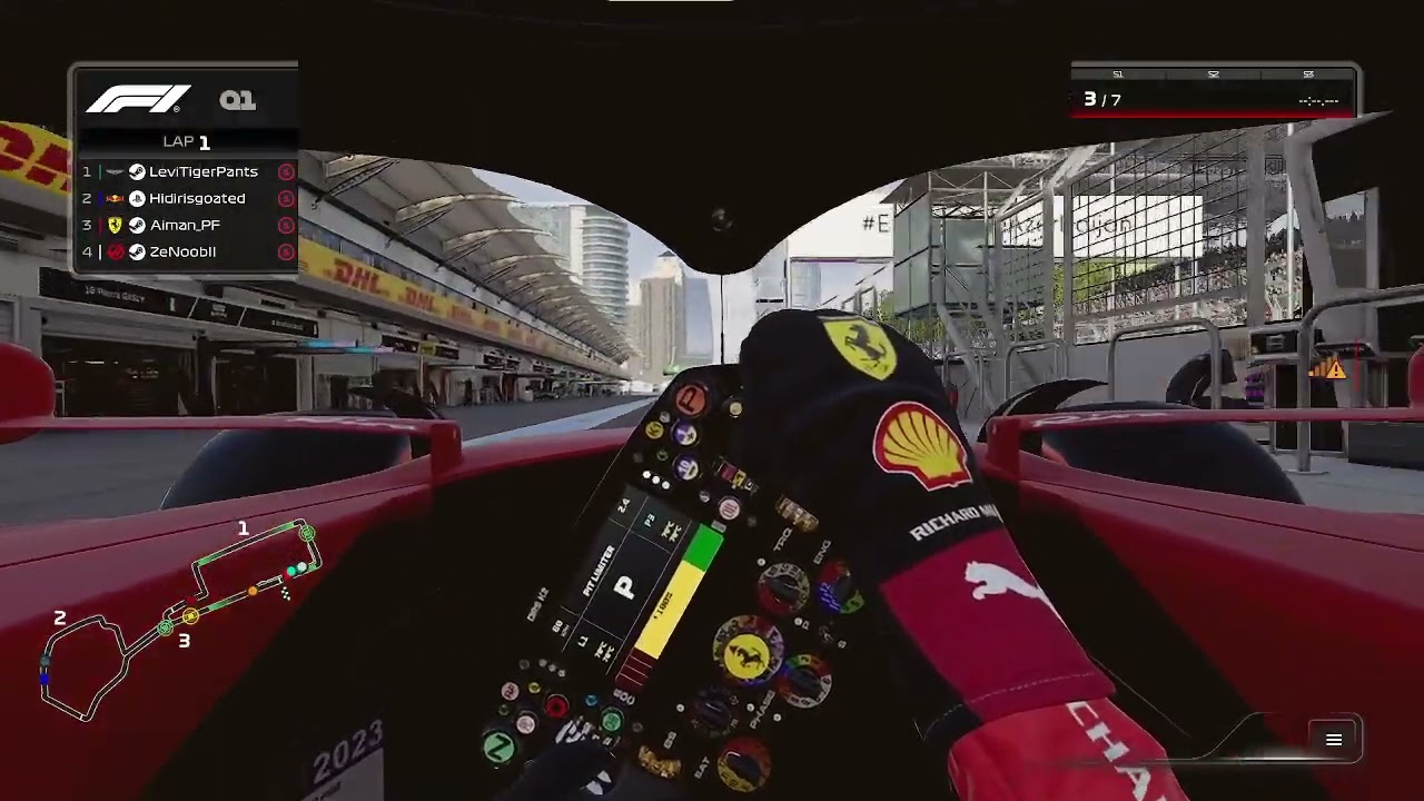 MSRL S8 | R3 | Azerbaijan GP | Short Qualifying & 50% Race | Driver's POV