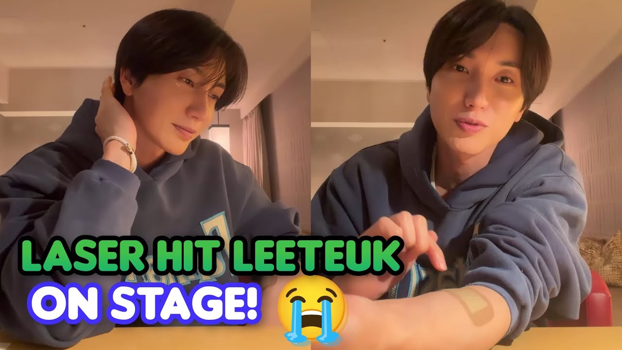 Leeteuk Reveals He Was Burned by a Stage Laser During Super Show 10