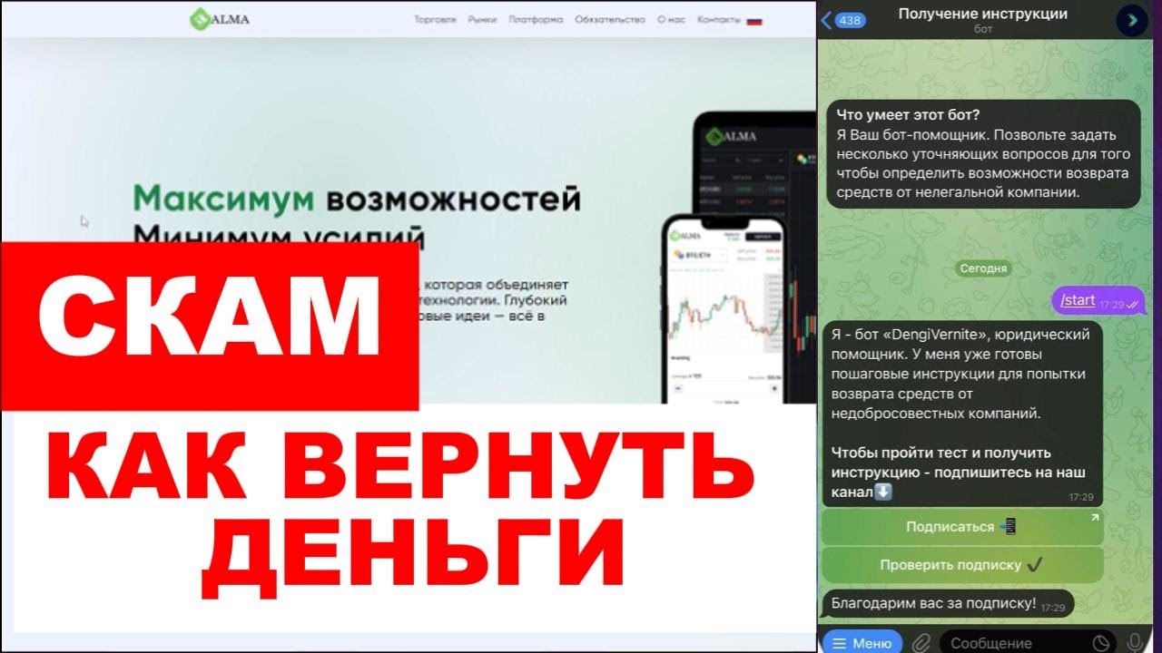 ALMA MARKET (ALMA-MARKET.COM) ОБЗОР И ОТЗЫВЫ 2025. ОБМАН?