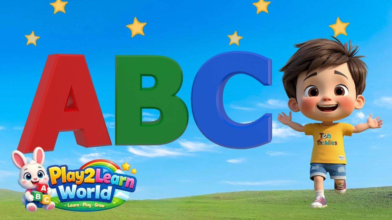 ABC Action Song for Kids | Learn Letters A–Z with Fun Movements