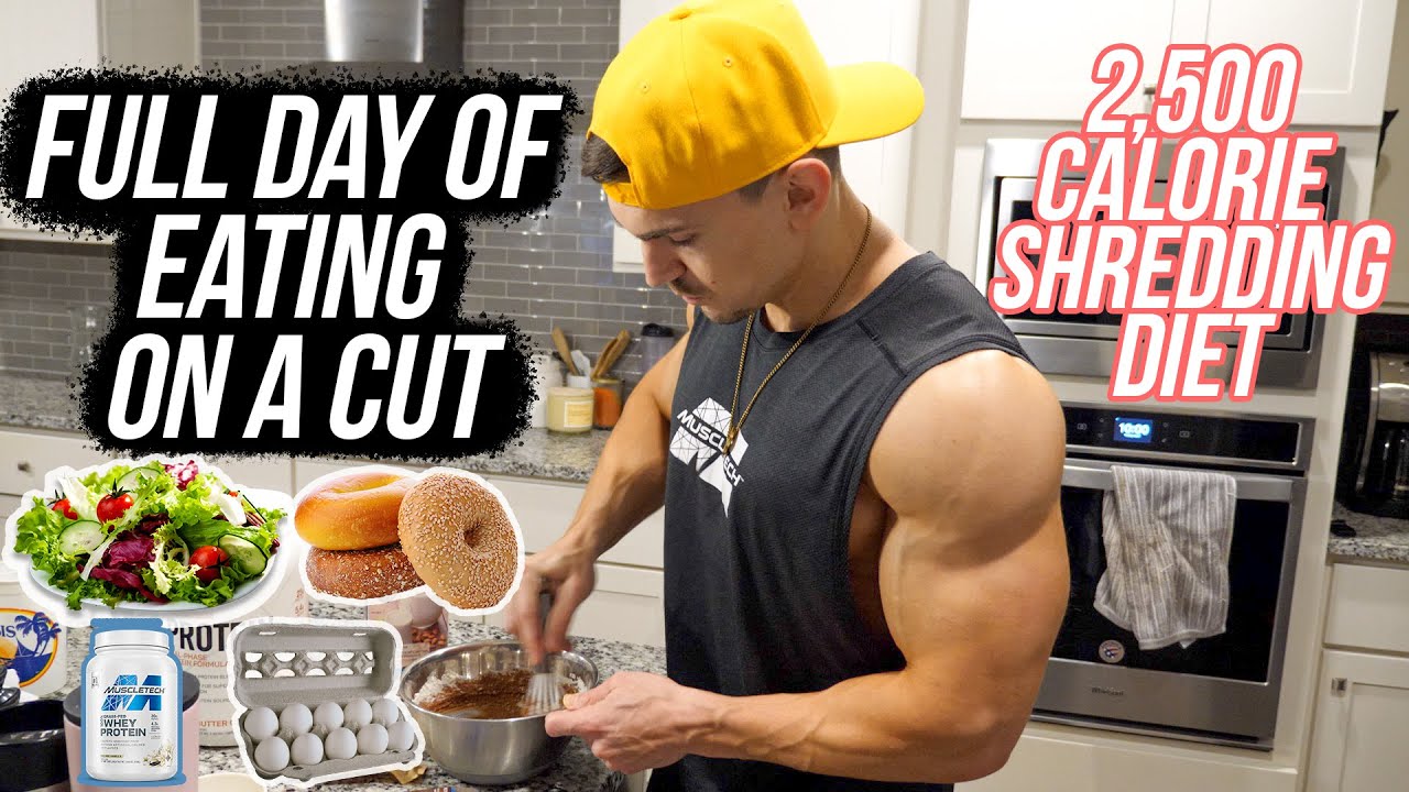 FULL DAY OF EATING TO GET SHREDDED | SHOULDER WORKOUT