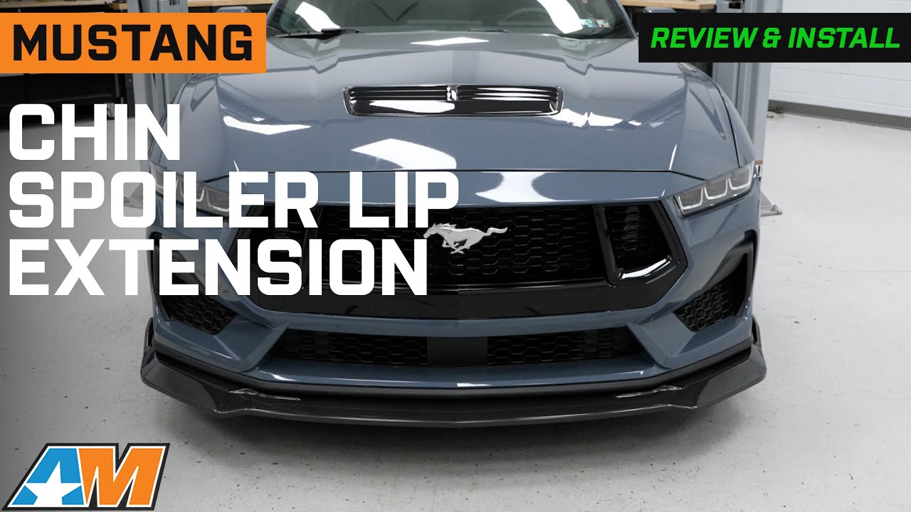 2024-2025 Mustang Chin Spoiler Lip Extension Review & Install