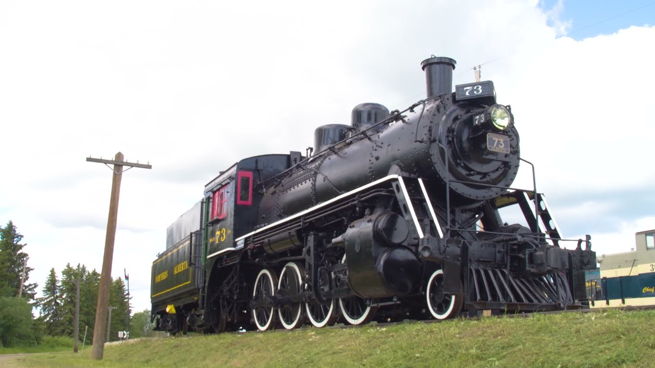 Northern Alberta Railway Steam Locomotive No. 73 - Cosmetic Restoration Project