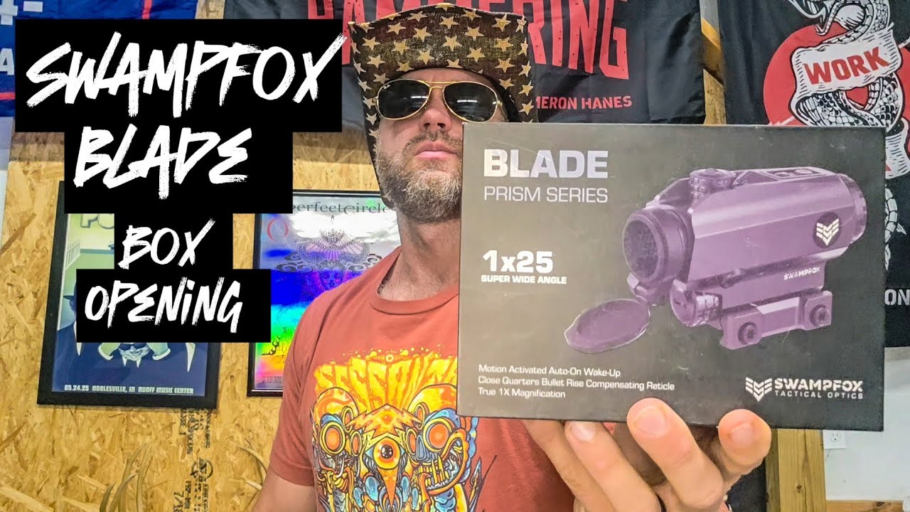 Распаковка и первые впечатления прицела Swampfox Blade Prism!