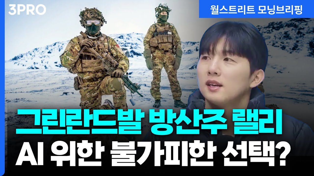 [26.01.20.시황] 그린란드 발 변동성 확대…유럽 방산주 상승, 자동차주 약세 [월가 뉴스레터]
