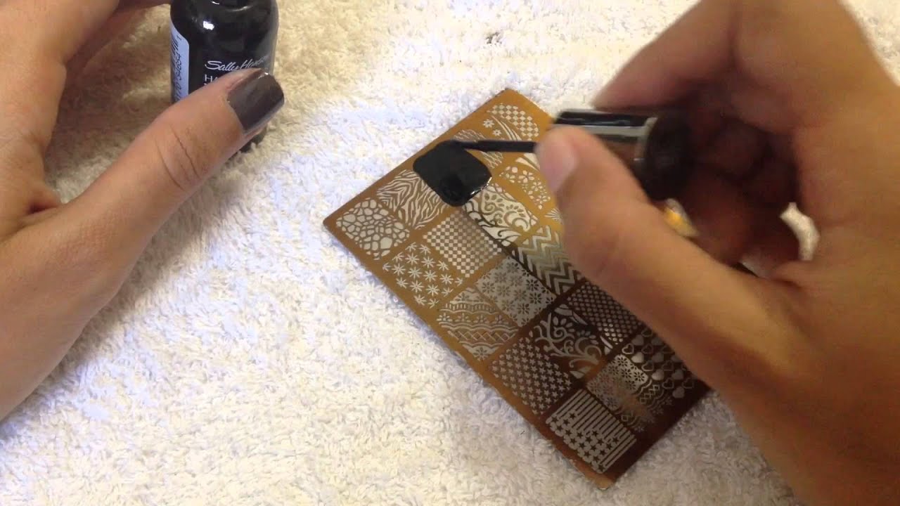 Como usar las Placas de Sellos para Uñas - Paso a Paso 💅🏼