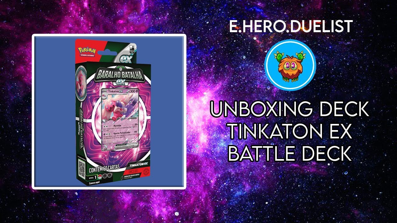 Unboxing "Tinkaton ex Battle Deck"