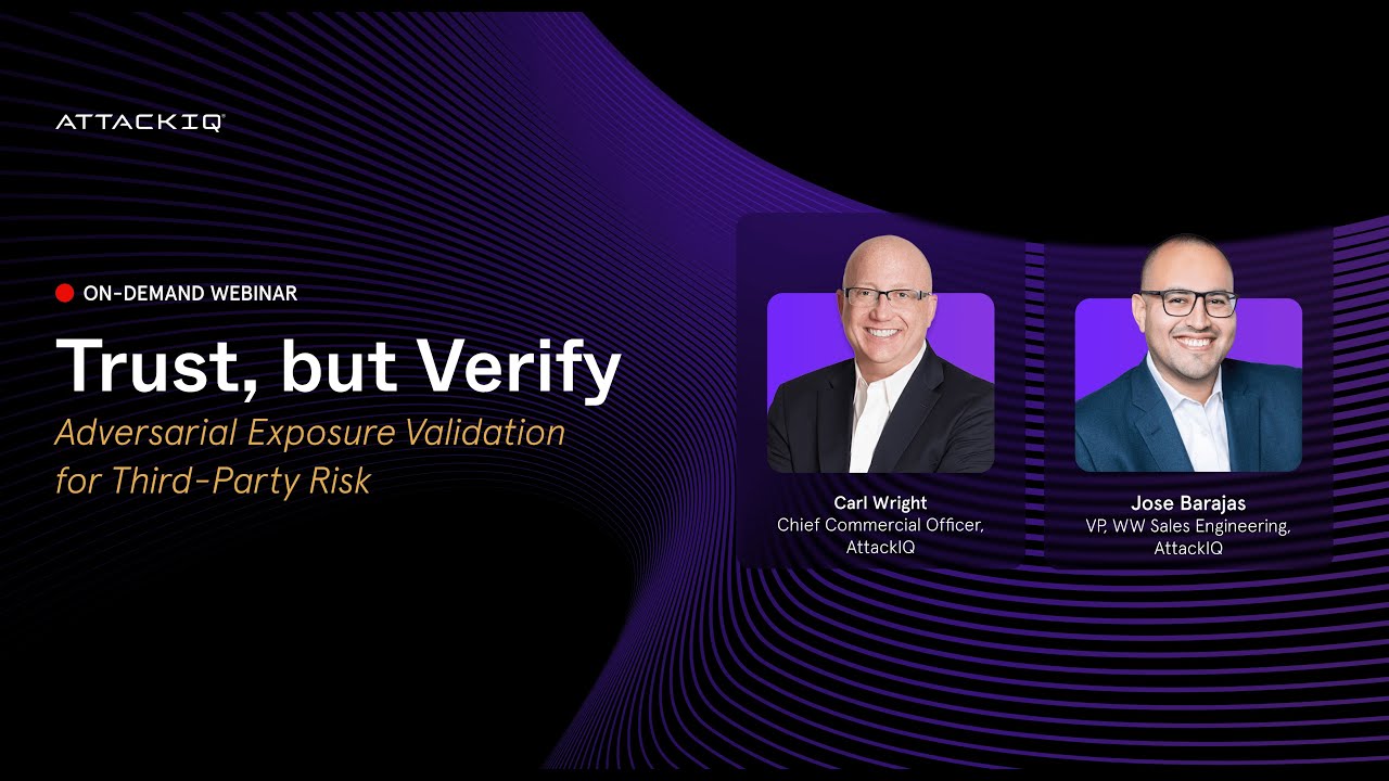 Trust, but Verify: Adversarial Exposure Validation for Third-Party Risk