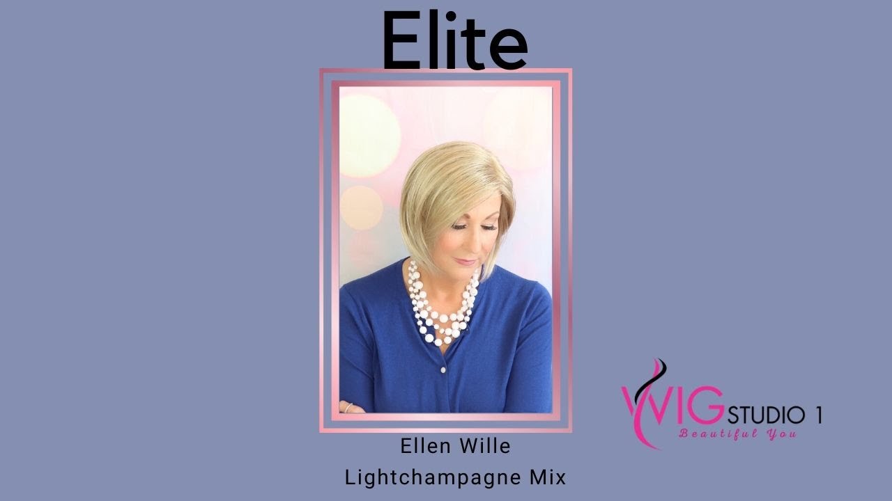 Ellen Wille ELITE Wig Review | Light Champagne Mix | CRAZY WIG LADY