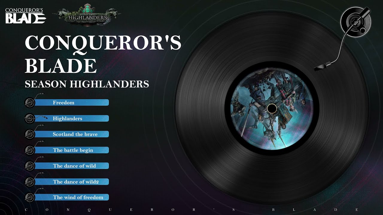 Conqueror's Blade Season Highlander OST | Medieval Classic Symphony & Bagpipe Music