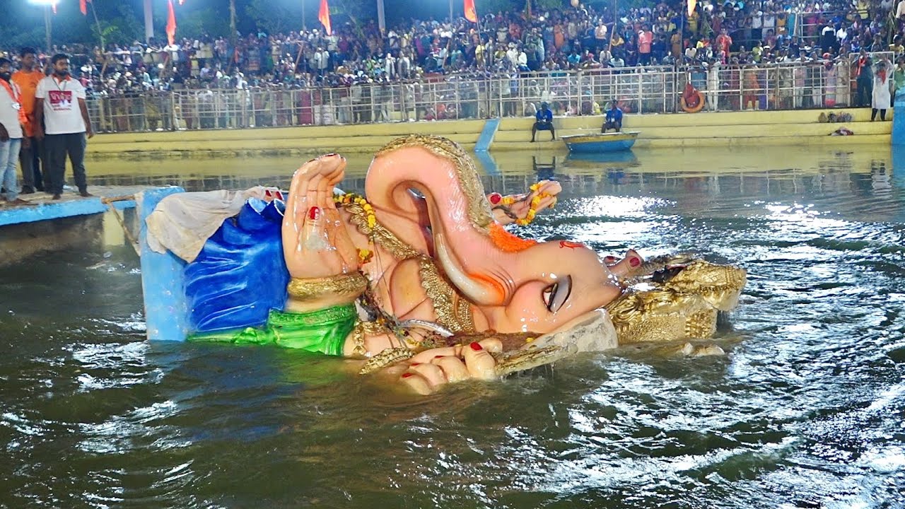 Kurnool Big Ganesh Nimajjanam 2024 | Ganpati visarjan 2024 | Ganesh immersion In River